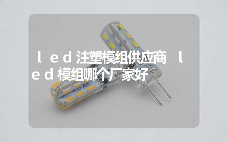 led注塑模组供应商 led模组哪个厂家好